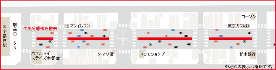 LRT工事現場